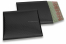 Luchtkussen enveloppen ECO mat metallic - zwart 165 x 165 mm | Enveloppenland.be