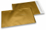 Goud gekleurde mat metallic folie enveloppen - 230 x 320 mm | Enveloppenland.be