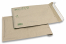Bruine graspapieren luchtkussen enveloppen - 220 x 340 mm | Enveloppenland.be