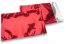 Rood gekleurde metallic folie enveloppen - 162 x 229 mm | Enveloppenland.be