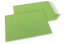229 x 324 mm - Appelgroen gekleurde enveloppen papieren  | Enveloppenland.be