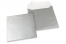 160 x 160 mm -  Zilver gekleurde papieren enveloppen | Enveloppenland.be