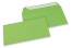 110 x 220 mm - Appelgroen gekleurde papieren enveloppen | Enveloppenland.be