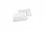 Pergamijn zakken wit met plakstrip - 130 x 150 mm | Enveloppenland.be