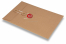 Enveloppen met Japanse sluiting met zegel | Enveloppenland.be
