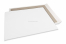 Bordrug enveloppen - 550 x 700 mm, 120 gr wit kraft voorzijde, 700 gr grijs duplex achterzijde, ongegomd / geen stripsluiting | Enveloppenland.be