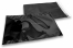 Zwart gekleurde metallic folie enveloppen - 229 x 324 mm | Enveloppenland.be