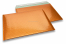 Luchtkussen enveloppen ECO metallic - oranje 320 x 425 mm | Enveloppenland.be