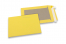 Bordrug enveloppen gekleurd - Geel, 162 x 229 mm | Enveloppenland.be