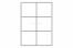 Etiketten voor laserprinters (wit) - 6 stuks per vel | Enveloppenland.be