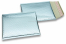 Luchtkussen enveloppen ECO metallic - ijsblauw 180 x 250 mm | Enveloppenland.be