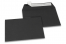 114 x 162 mm -  Zwart gekleurde papieren enveloppen  | Enveloppenland.be
