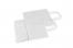 Papieren draagtassen gedraaide handgreep - wit, 190 x 80 x 210 mm, 80 gr | Enveloppenland.be