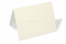 Kaarten handgeschept papier - lange zijde gevouwen | Enveloppenland.be