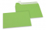 114 x 162 mm - Appelgroen gekleurde enveloppen papier  | Enveloppenland.be