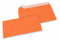 110 x 220 mm - Oranje gekleurde papieren enveloppen  | Enveloppenland.be