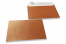 Koper gekleurde enveloppen parelmoer - 162 x 229 mm | Enveloppenland.be