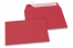 114 x 162 mm -  Rood gekleurde papieren enveloppen | Enveloppenland.be