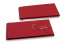 Enveloppen met Japanse sluiting - 110 x 220 x 25 mm, rood | Enveloppenland.be