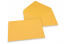Wenskaart enveloppen gekleurd - goudgeel, 162 x 229 mm | Enveloppenland.be