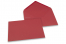 Wenskaart enveloppen gekleurd - donkerrood, 162 x 229 mm | Enveloppenland.be