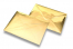 Goud metallic glanzende enveloppen | Enveloppenland.be
