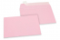 114 x 162 mm -  Lichtroze gekleurde papieren enveloppen | Enveloppenland.be