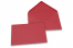 Wenskaart enveloppen gekleurd - rood, 114 x 162 mm | Enveloppenland.be