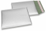 Luchtkussen enveloppen ECO mat metallic - zilver 180 x 250 mm | Enveloppenland.be