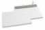 Witte papieren enveloppen, 156 x 220 mm (EA5), 90 grams, stripsluiting, gewicht per stuk ca. 7 gr. | Enveloppenland.be