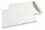 Witte papieren enveloppen, 229 x 324 mm (C4), 120 grams, gegomde sluiting, gewicht per stuk ca. 16 gr. | Enveloppenland.be