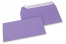 110 x 220 mm - Paars gekleurde papieren enveloppen  | Enveloppenland.be