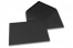 Wenskaart enveloppen gekleurd - zwart, 162 x 229 mm | Enveloppenland.be