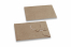 Enveloppen met Japanse sluiting - 114 x 162 mm, bruin kraft | Enveloppenland.be