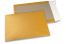 Bordrug enveloppen gekleurd - Goud, 229 x 324 mm | Enveloppenland.be