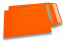 Bordrug enveloppen gekleurd - Oranje | Enveloppenland.be