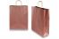 Papieren draagtassen gedraaide handgreep - metallic rood, 320 x 120 x 410 mm, 100 gr | Enveloppenland.be