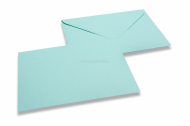 Geboortekaart enveloppen gekleurd, blauw, 110x110-150x150 | Enveloppenland.be