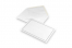Rouwkaart enveloppen - Wit + dubbele rand, 120 x 185 mm | Enveloppenland.be
