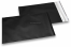 Zwart gekleurde mat metallic folie enveloppen - 230 x 320 mm | Enveloppenland.be