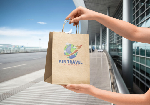 Papieren draagtassen gedraaide handgreep | Enveloppenland.be