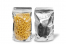 Stazakken metallic transparant - zilver metallic, 180 x 290 x 90 mm - 1000 ml | Enveloppenland.be