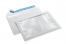Panorama venster envelop, 162 x 229 mm (A5), 100 gr, stripsluiting,  (vensterformaat 130 x 200 mm, positie: 15 mm van links, 15 mm van onder) | Enveloppenland.be
