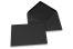Wenskaart enveloppen gekleurd - zwart, 114 x 162 mm | Enveloppenland.be