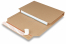 Boekverpakking Multistar - sluit de verpakking met de plakstrip - bruin | Enveloppenland.be