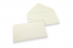 Wenskaart enveloppen crème - 120 x 185 mm | Enveloppenland.be