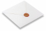 Lakzegels - Vlinder op envelop | Enveloppenland.be