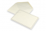 Rouwkaart enveloppen - Crème + dubbele rand, 156 x 220 mm | Enveloppenland.be