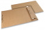 Golfkartonnen enveloppen bruin - 320 x 460 mm | Enveloppenland.be