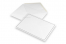Rouwkaart enveloppen - Wit + dubbele rand, 156 x 220 mm | Enveloppenland.be